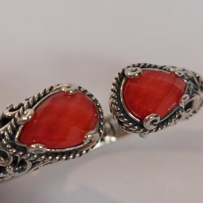 Carolyn Pollack Sterling Silver Hinged Cuff and More Filigree Style Jewelry (B4-BBL)