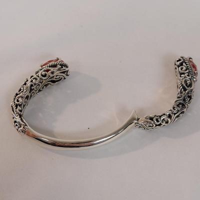 Carolyn Pollack Sterling Silver Hinged Cuff and More Filigree Style Jewelry (B4-BBL)