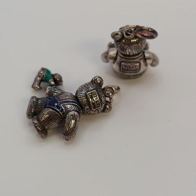 14k Gold Teddy Bear Jewelry (B4-BBL)