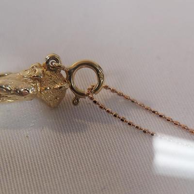 14k Gold Teddy Bear Jewelry (B4-BBL)