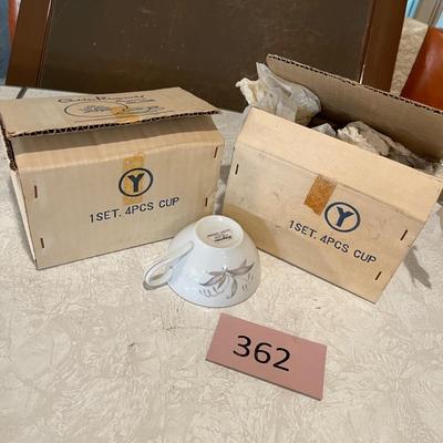New in box Vintage Kaysons tea cups