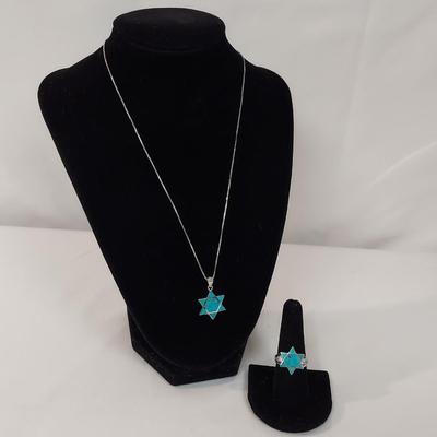 Sterling Silver Star of David Jewelry (B4-BBL)