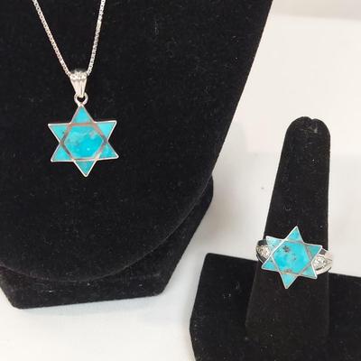 Sterling Silver Star of David Jewelry (B4-BBL)