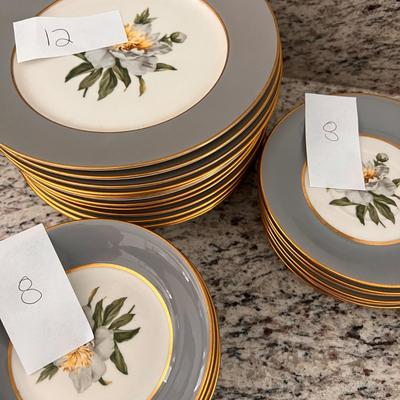 Vintage 28 Pc. Princess China Tru-Tone Golden Peony