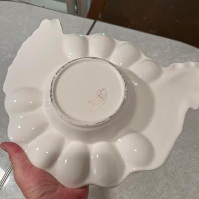 Rooster Deviled Egg plate