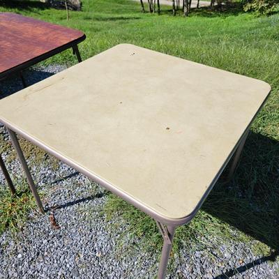 Folding Card Table Assortment (S-JS)