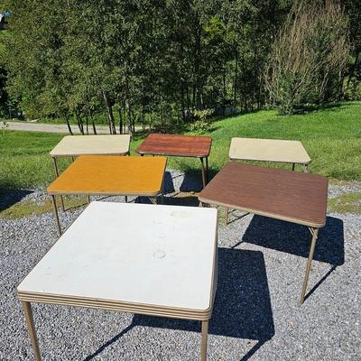 Folding Card Table Assortment (S-JS)