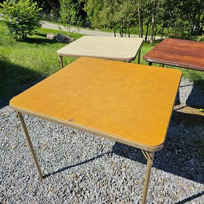 Folding Card Table Assortment (S-JS)