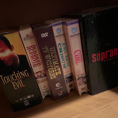 Multiple DVDs & VHS