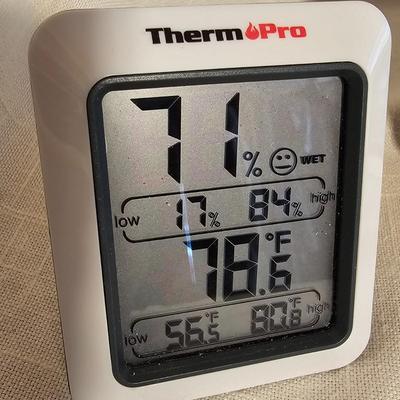 Acu-Rite Wall Clock & Three Thermometers  (S-JS)