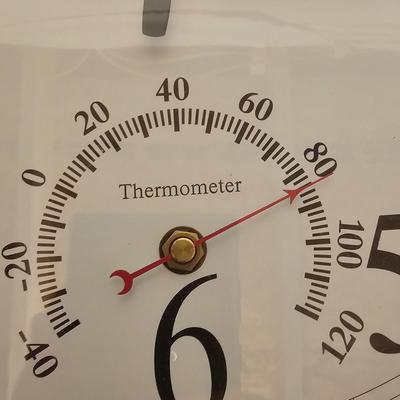 Acu-Rite Wall Clock & Three Thermometers  (S-JS)