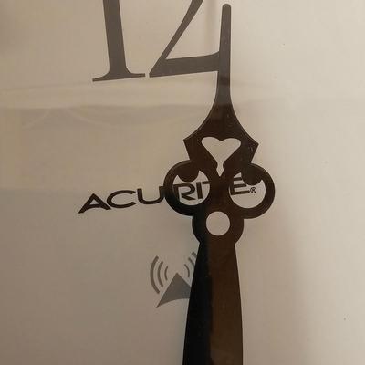 Acu-Rite Wall Clock & Three Thermometers  (S-JS)