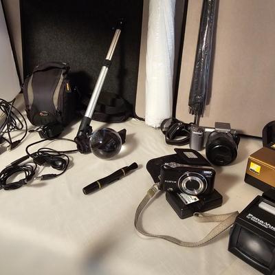 Digital Cameras, Lensball, Tripods, Umbrellas & More  (S-JS)