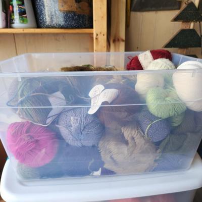Container of yarn #4