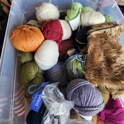 Container of yarn #4