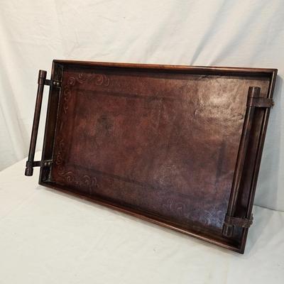 Wooden Tea Tray & Portable Bench  (M-JS)