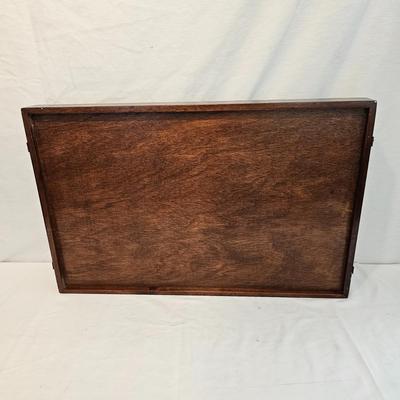 Wooden Tea Tray & Portable Bench  (M-JS)