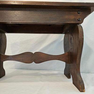 Wooden Tea Tray & Portable Bench  (M-JS)