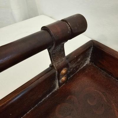 Wooden Tea Tray & Portable Bench  (M-JS)