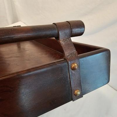 Wooden Tea Tray & Portable Bench  (M-JS)