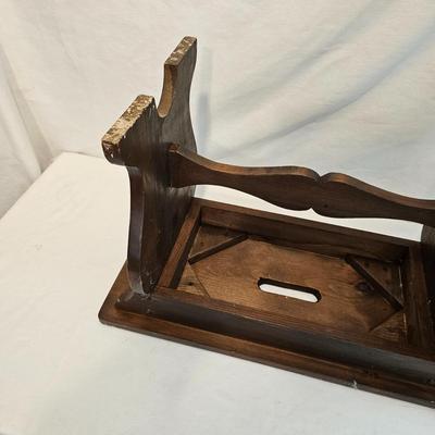 Wooden Tea Tray & Portable Bench  (M-JS)