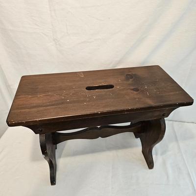 Wooden Tea Tray & Portable Bench  (M-JS)