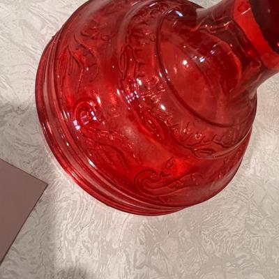 Red oil lamp