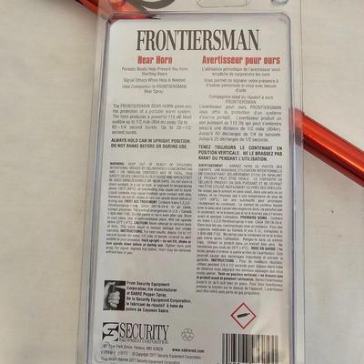 Two BeneCane Walking Sticks w/ Built-In Lights & Bear Horn  (M-JS)