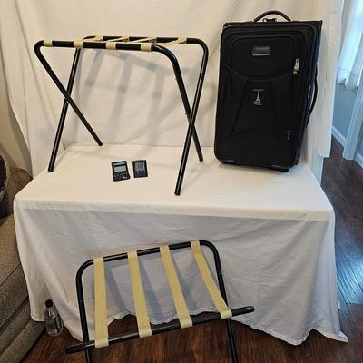 TravelPro Luggage, Two Luggage Racks & More  (M-JS)
