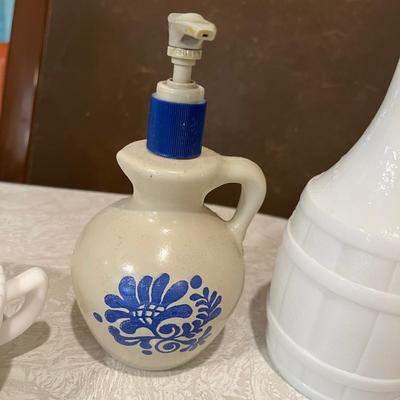 Avon soap dispenser + more