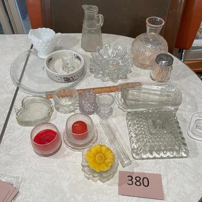 Miscellaneous lot of Kitchen Glassware