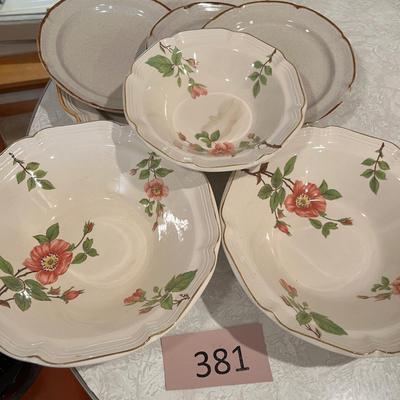 Rose dishes + more