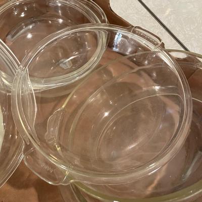 Clear vintage Pyrex
