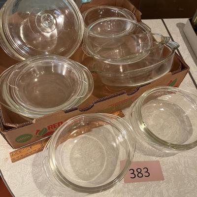 Clear vintage Pyrex