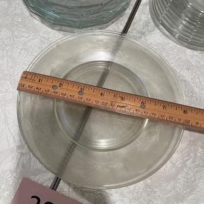 Lot of 3 sizes of crystal plates