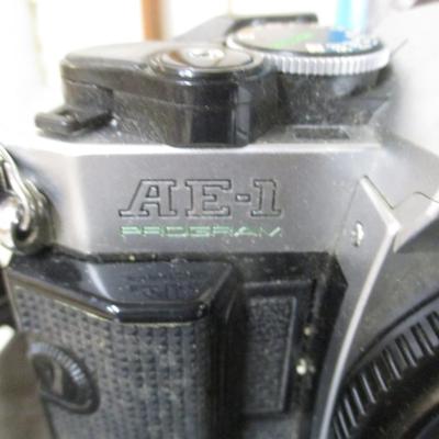 Canon AE-1 Camera & Lenses