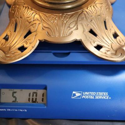 Gorgeous Art Nouveau B&H and Royal Kerosene Burner Lamp