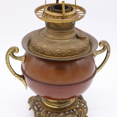 Antique Kerosene Lamp with B&H Burner