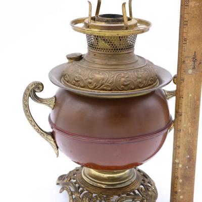 Antique Kerosene Lamp with B&H Burner