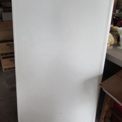 Lot 438:  Vintage White Enamel Tabletop