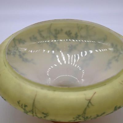 Antique Tam O Shanter Kerosene Lamp Shade Attributed to Handel