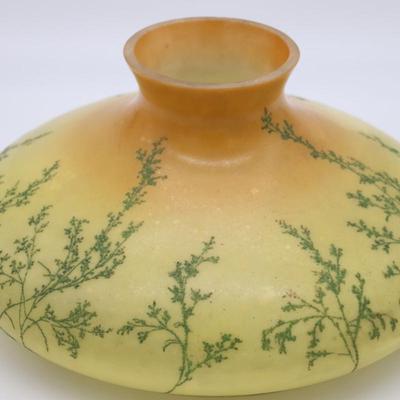 Antique Tam O Shanter Kerosene Lamp Shade Attributed to Handel
