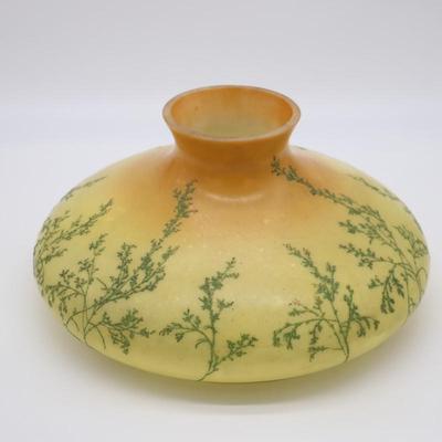 Antique Tam O Shanter Kerosene Lamp Shade Attributed to Handel