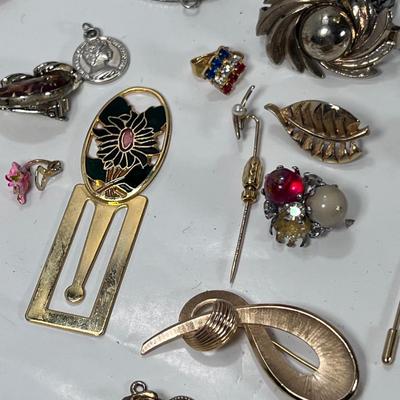 Watches, Vintage jewelry, cigar box. semi precious bead necklaces