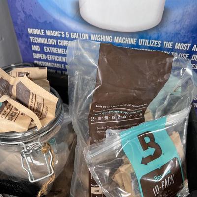 Bubble magic 5 washer machine, Boveda Humidity packs
