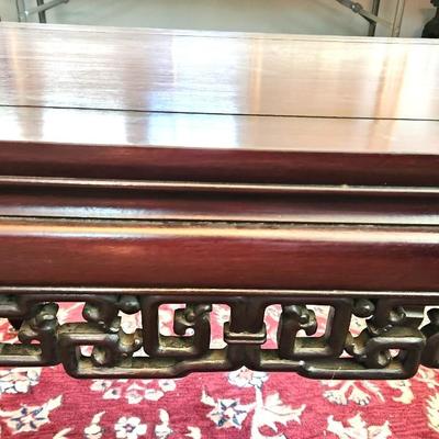 Lot #47  Vintage Coffee Table - Hong Kong - Asian Styling