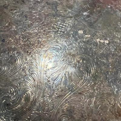 Silverplate Lazy Susan