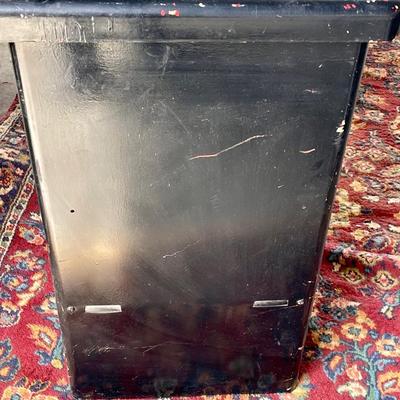 Vintage metal desk