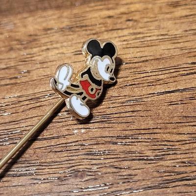 154: Mickey Mouse Pin and Mickey & Minnie Tie Bar