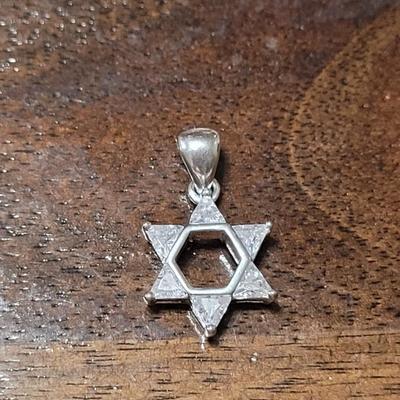 166: Sterling Silver Star of David #1
